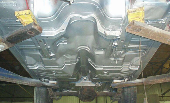 automotive undercarriage rust protection