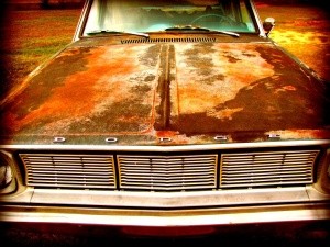 rusty cars